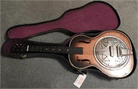 Vintage Melofonic six string resonator guitar