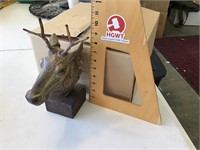 Carved wood Reindeer decor