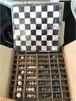 Chess set miniature
