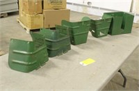 (4) John Deere PTO Shields & Battery Box