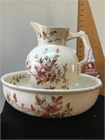 Pitcher and Bowl