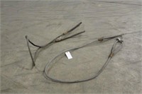 (2) Steel Cable Slings