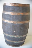 Britain Battleship Wood Barrel