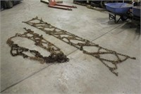 Pair of Tractor Chains, Approx 152"x20"