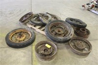 Assorted Vintage Wheels & Rims