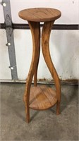 Wooden 2-Tier Plant Stand