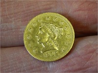1902 GOLD 2 1/2 Dollar coin