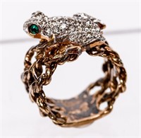Jewelry Sterling Silver Panetta Frog Ring