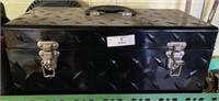 Diamond Plated Tool Box & Contents