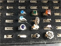 12 cocktail rings