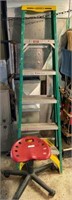 Werner 6' Ladder & Stool