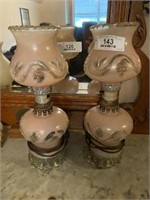 Pr of Vintage Dresser Lamps