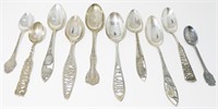 Sterling Silver City Spoons 138.5g