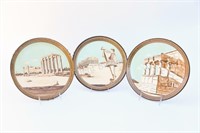 Artisian Clay, Made in Greece Decorative Plates