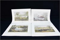 Engraved by W. H Bartlet &  R. Wallis Hand Colored