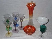 Vintage Coloured Glass