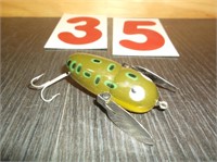 old fishing lure heddon crazy crawler