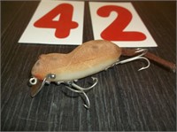 old heddon mouse fishing lure