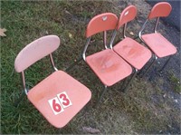 4  childs chairs