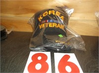 korea veteran embossed hat new