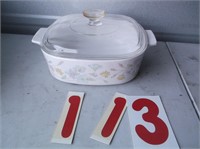 corning ware casserole with lid