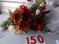 lot of artificial flowers