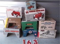 lot of empty vintage  tractor boxes