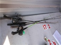 fishing rods and reels