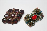 Two Czech Brooches