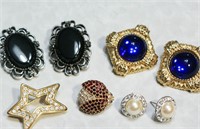 Earrings, Pin & Brooch