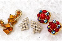 Super Flashy Vintage Earbobs