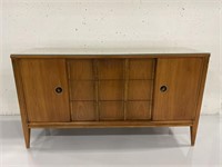 Mid Century Modern buffet w/ glass top