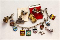 Charm Bracelet and Charms