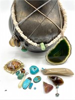 Turquoise, Agate, & Stone Jewelry