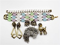 Trifari Group of Vintage Jewelry