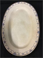 Antique Ironstone Oval Platter 2