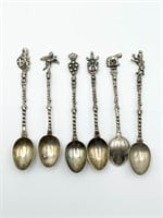 Six Tiny 3" Spoons