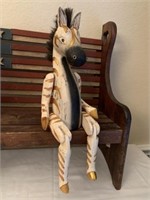 WOODEN ZEBRA