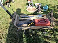 Wagon & tools