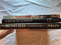 Three Great Britain History volumes.
