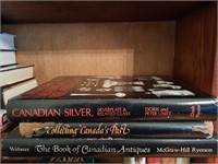 Canadian Antiques and Silver, three volumes.