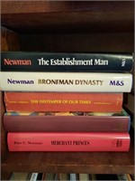 Peter C. Newman, 5 volumes. One signed.