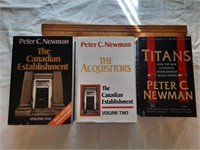Peter C. Newman, Establishment Man, Vol 1 to 3.