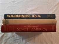 Early North America, 3 volumes. Hardcovers.
