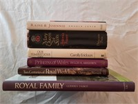Royalty related, six hardcover volumes.