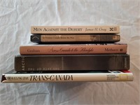 Canadian Travel, History & Arctic related. 5 vols.