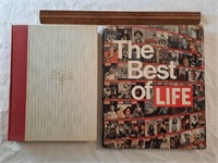 Vanity Fair and The Best of Life, two volumes.