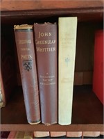 Three early Poetry related volumes.