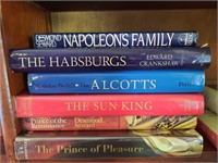 Various European Royalty related. Six volumes.