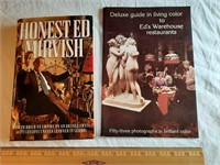 Honest Ed Mirvish, two volumes. One signed.